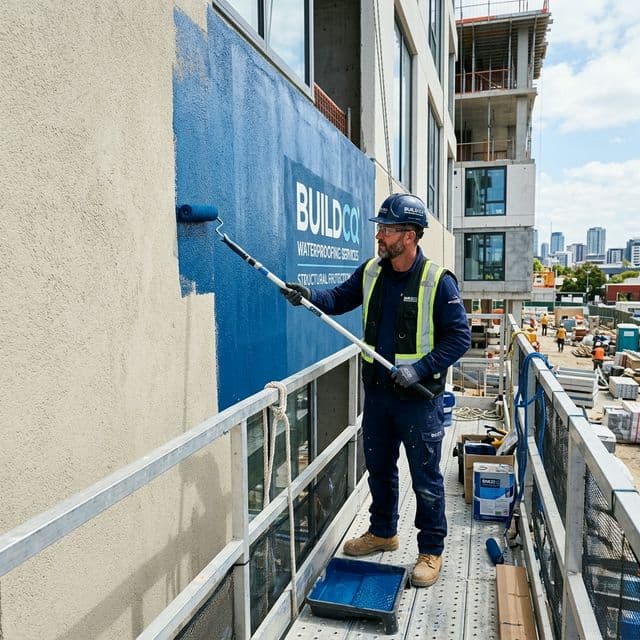 Professional waterproofing coating service
